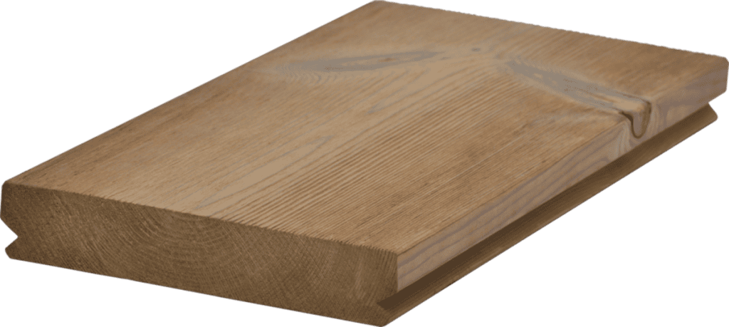 Termoborovica terasová doska LUNAWOOD kartáčovaný/hladký 26x140x3000