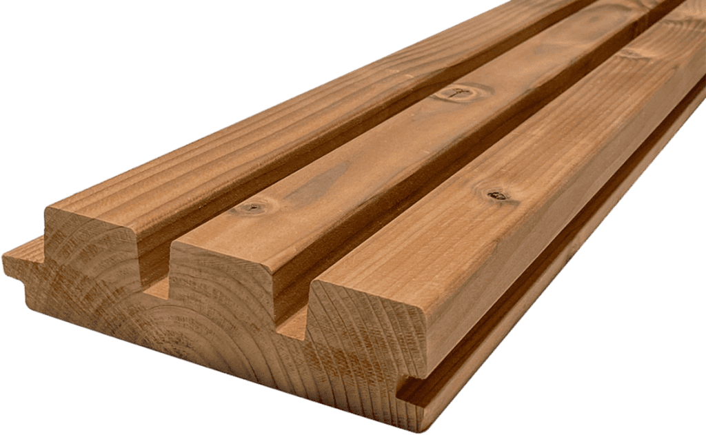 Termosmrek fasádny obklad Triple Shadow LUNAWOOD 32x140x5100