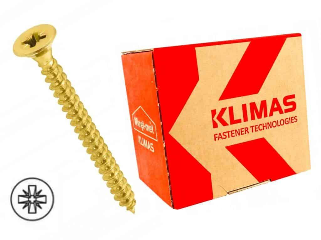 PZ 4,5x30mm – 500 ks – Skrutky do dreva so zapustenou hlavou (krížové), KMH, KDH