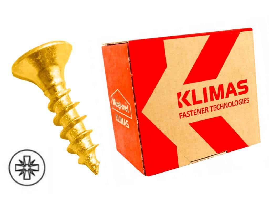 PZ 4x16mm – 1000 ks – Skrutky do dreva so zapustenou hlavou (krížové), KMH, KDH