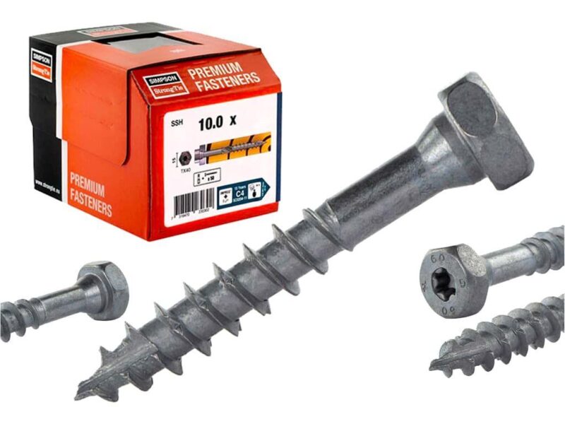 TX 10x40mm – 50 ks – Skrutky pre tesárske kovanie, SSH