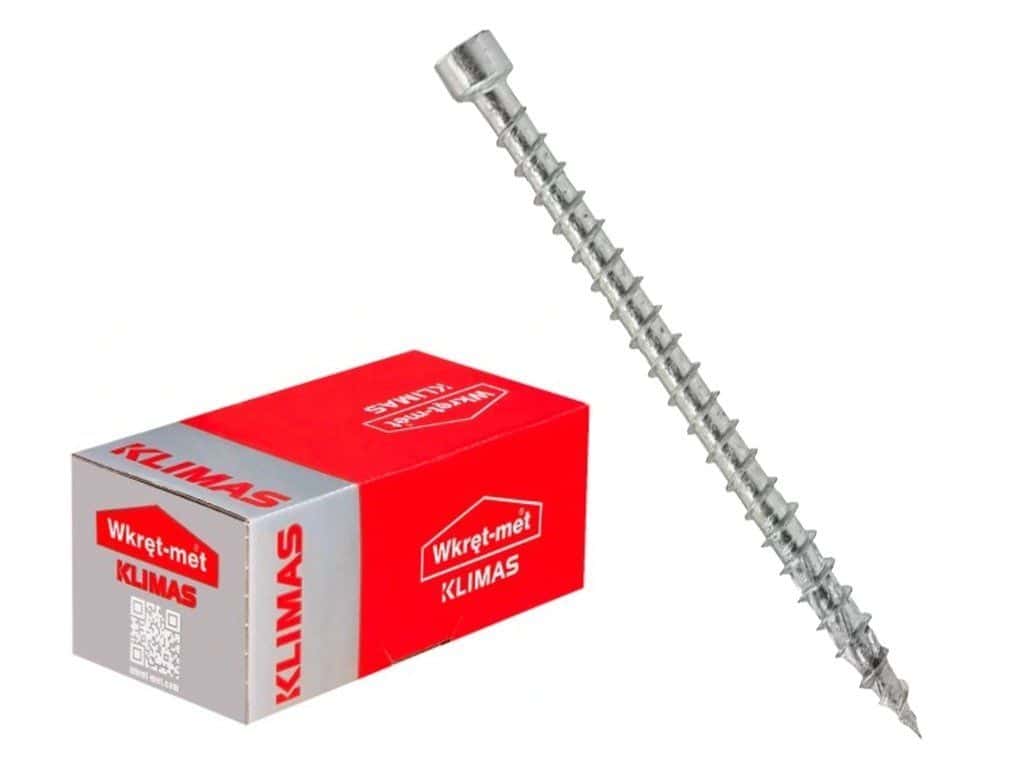 TX 10x500mm – 25 ks – Skrutky / Vruty do dreva s valcovou hlavou, WKFC