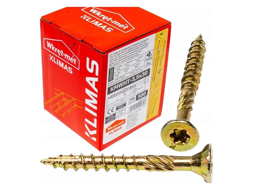 TX 3,5x30mm – 500 ks – Skrutky / Vruty do dreva so zapustenou hlavou, WKCS