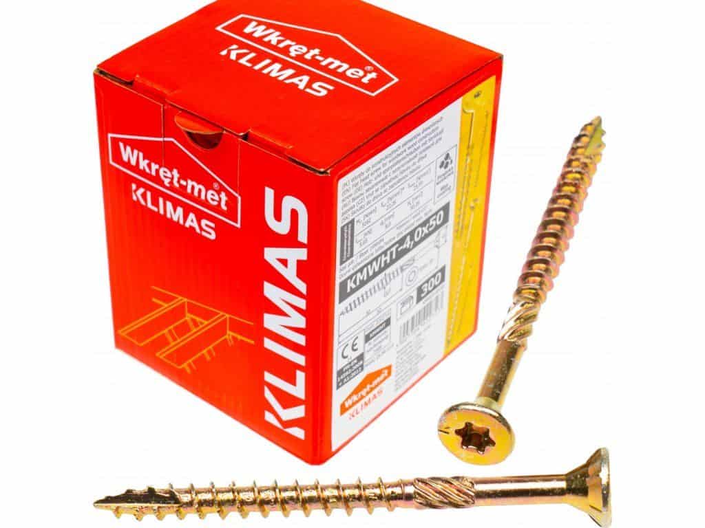 TX 4x50mm – 300 ks – Skrutky / Vruty do dreva so zapustenou hlavou, WKCS