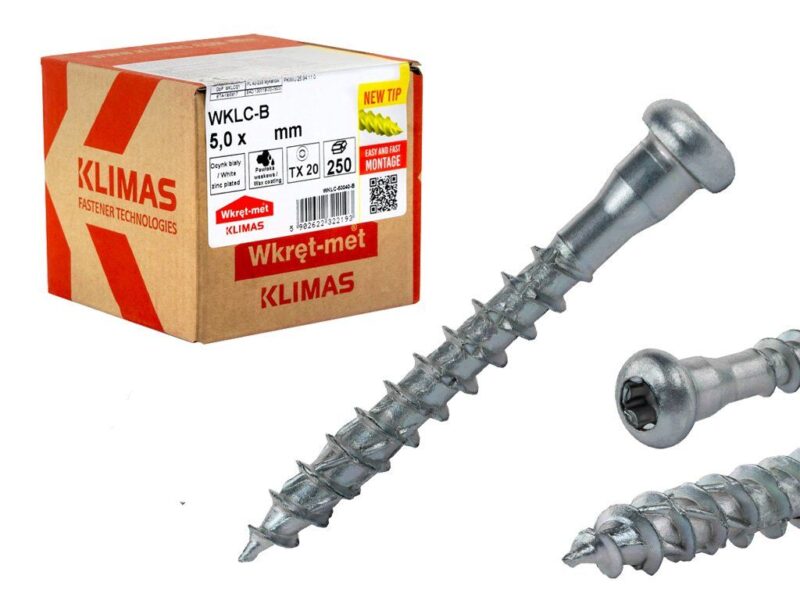 TX 5x50mm – 250 ks – Skrutky pre tesárske kovanie, WKLC