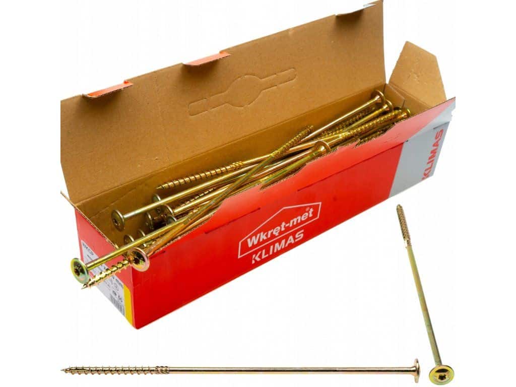 TX 8x300mm – 50 ks – Skrutky / Vruty do dreva s tanierovou hlavou, WKCP