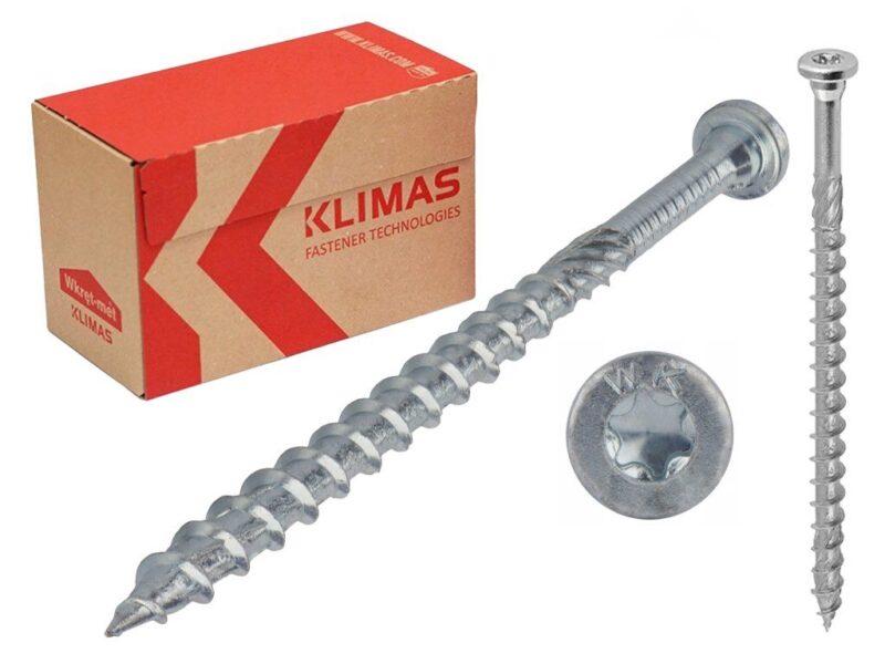 TX 8x80mm – 50 ks – Skrutky pre tesárske kovanie, WKCR