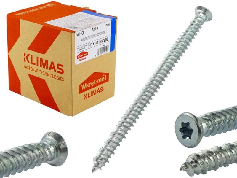 7,5x42mm – 200ks – Turboskrutky kalené – zapustená hlava, WHO