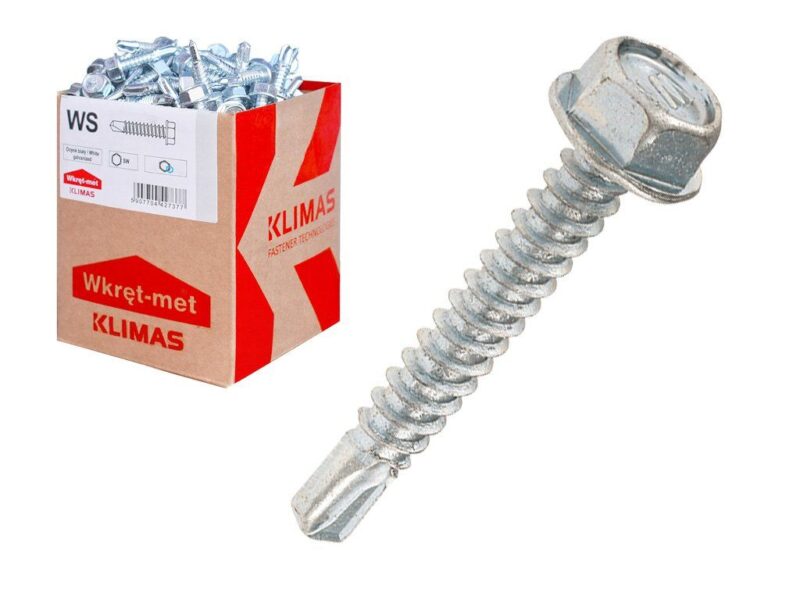 SW 5,5x45mm – 250 ks – Samovrtné skrutky pre kotvenie plechu do ocele, WS